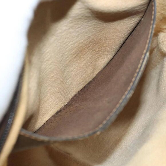 GUCCI GG Supreme Web Sherry Line Shoulder Bag PVC Beige 904 02 047 Auth 84221 - Picture 13 of 16